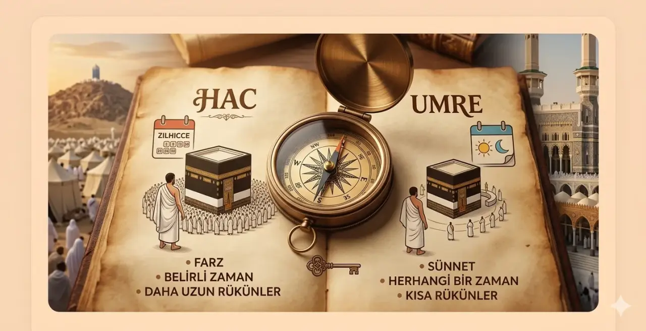 Hac ve Umre Arasındaki Önemli Detaylar Farklar Nelerdir?