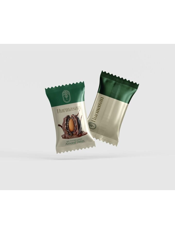 Çikolatalı Bademli Hurma- 1 KG