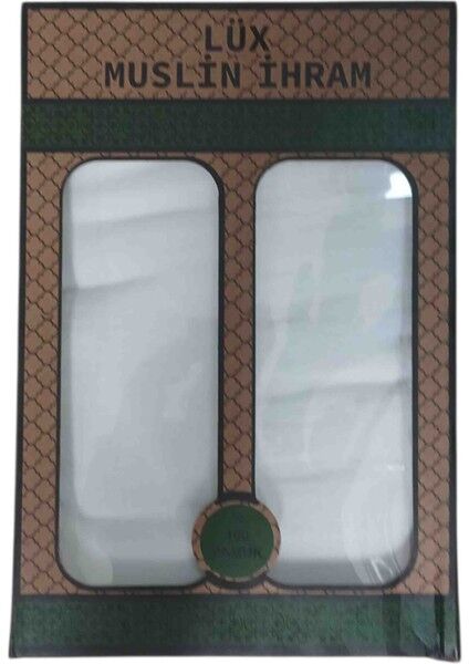 Barutoğlu Lüks Müslin İhram (2 Parça)