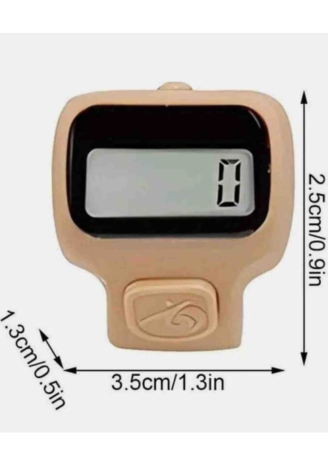 Shu (6'lı) Zikirmatik, Yüzük Parmak Zikirmatik, Ekran Işıklı (6'lıSet) Karışık Renk