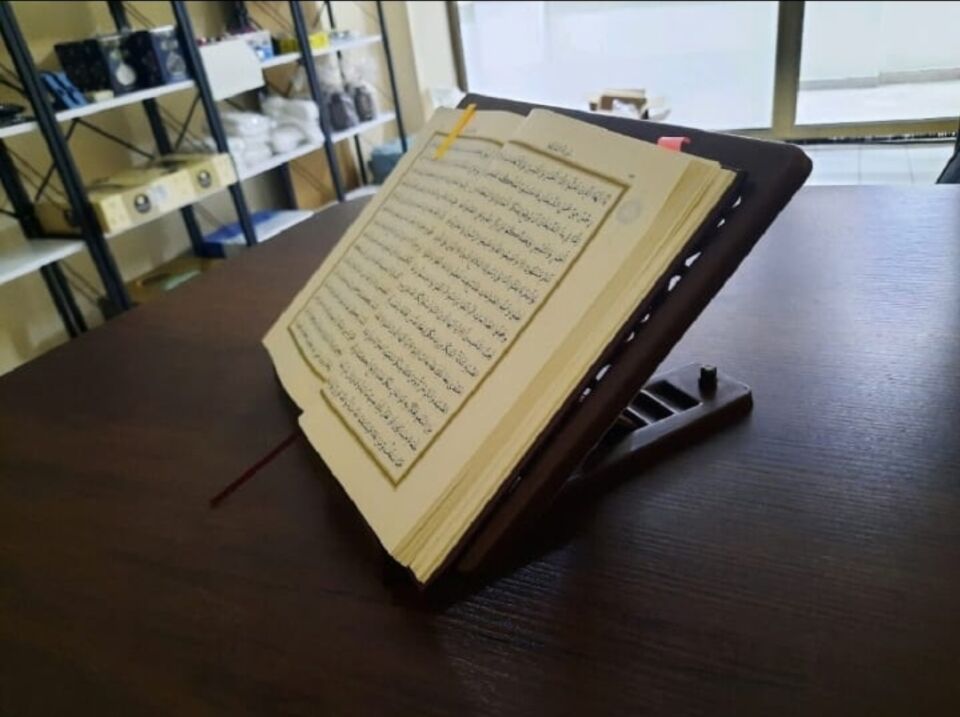 Plastik Rahle - Masaüstü Rahle - Kitap Okuma Standı