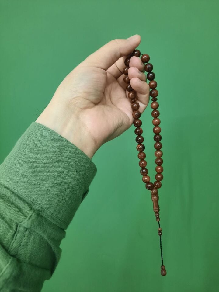 10 Ml 33'lük Yuvarlak Kesim Kuka Tesbih