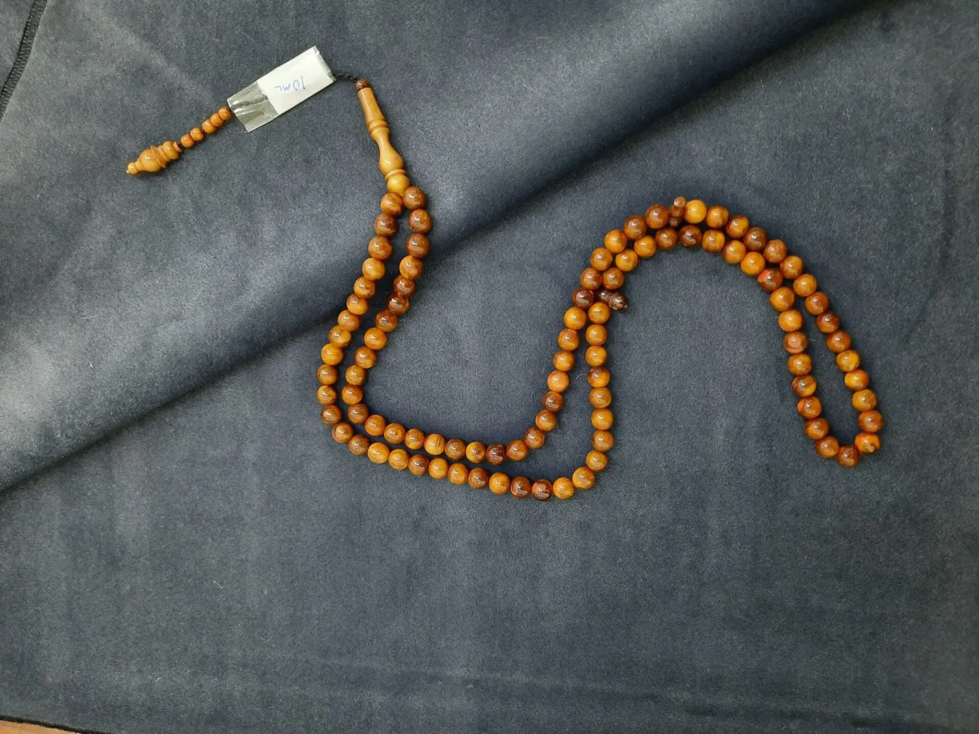 Yuvarlak Kesim Tesbih, Cilasız, Orijinal, 10 mm 99'luk