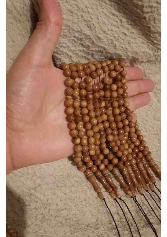 Kuka Tesbih 33'lük 8mm Yuvarlak (2 Adet)