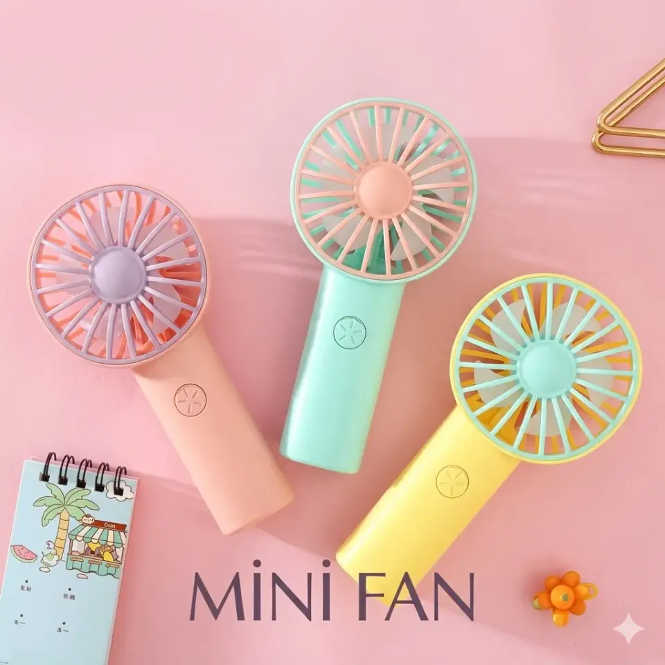 El Tipi Şarjlı, Portatif Mini Vantilatör
