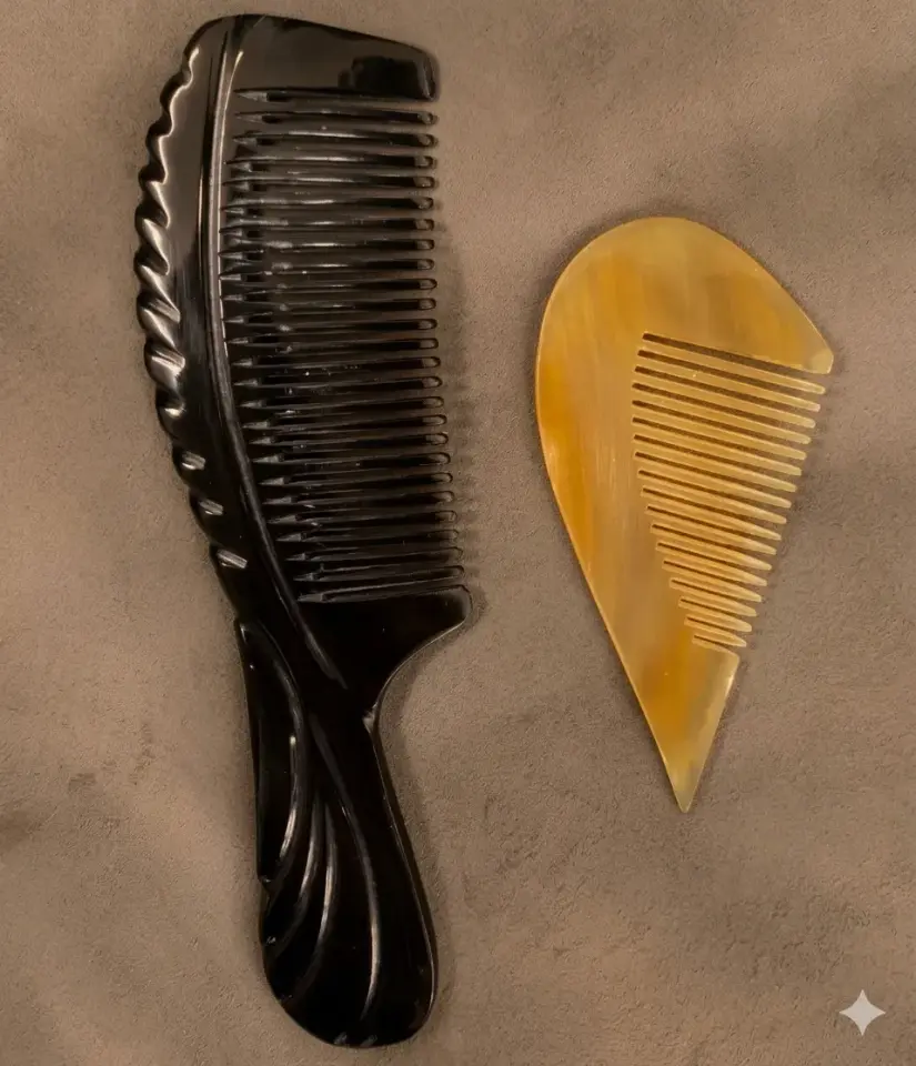 Kemik Tarak Saplı İşlemeli (3 Adet)