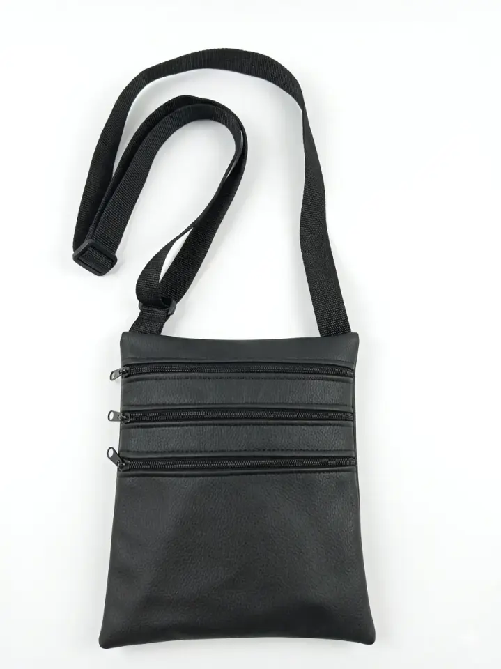 3 Cepli Boyun Askılı Para Cüzdanı - Yerli Üretim