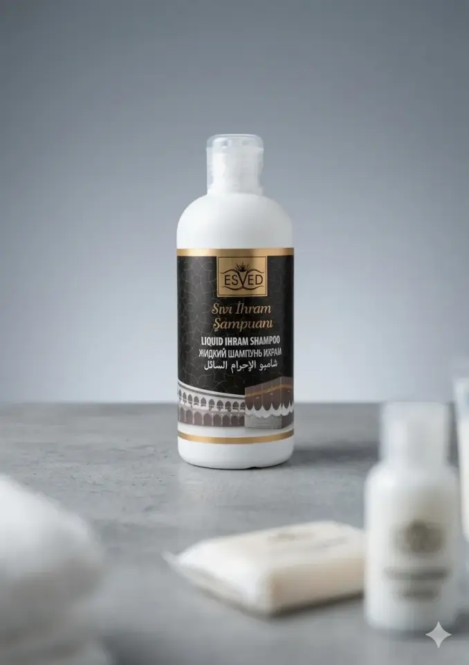 Kokusuz Sıvı Şampuan, Kokusuz İhram Şampuanı, Hac ve Umreye Uygun 200 Ml