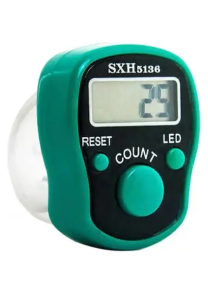 Sesli Işıklı Dijital Zikirmatik – Yüzük Tesbih Sayaç