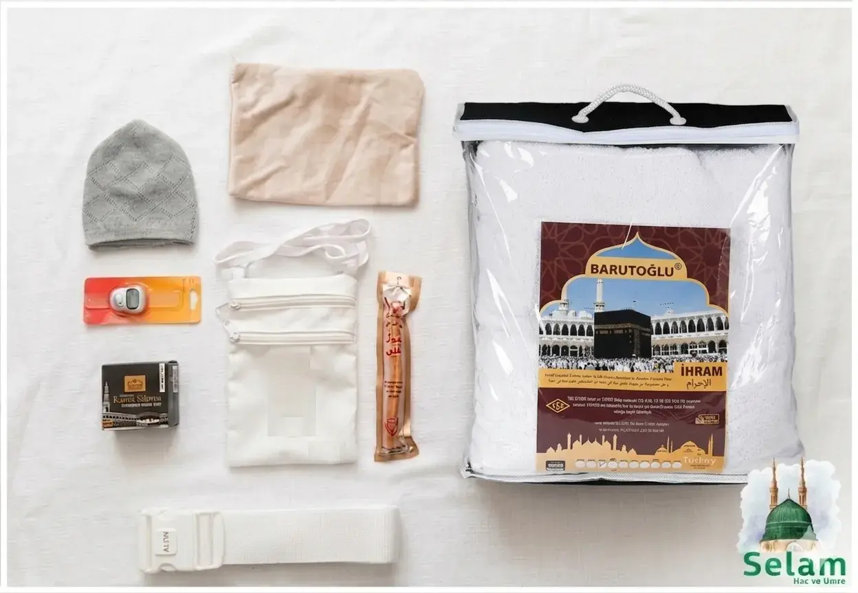 İhram Seti Pamuk -  Hac ve Umre İçin İhram Seti