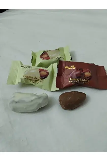 Mascho Çikolatalı Bademli Hurma- 1 KG